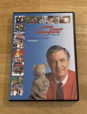 Mister Rogers Neighborhood DVD Curiosity 2-Disc Set #1751-1755 Rare • $29.99