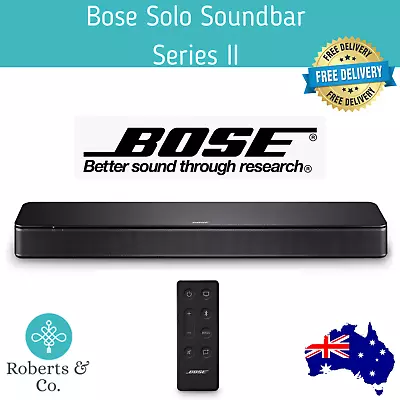 BOSE Solo Soundbar Series 2 Bluetooth TV Speaker With Remote Wall Mount Kit  • $414.97