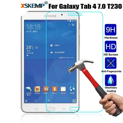 SAMSUNG GALAXY Tab 4 / 7.0 T230 T235 Tempered Glass Tablet Screen Protector Film • $13.07