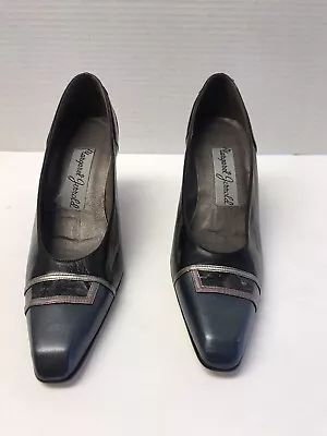 Margaret Jerrold Womens Size 7.5N Black/Gray Made In Spain • $30