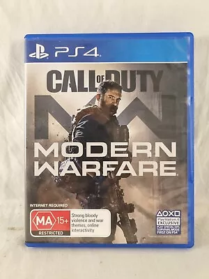 CALL Of DUTY Modern Warfare COD - SHOOTER Sony Playstation 4 PS4 - Aussie Stock • $18.99