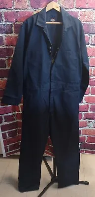 New! Dickies Mens Navy Deluxe Blended Large Workwear Jumpsuit Coveralls X-Large • $35.99