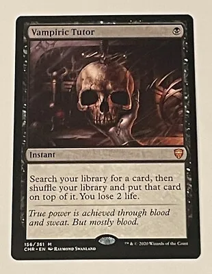 MTG Vampiric Tutor - Commander Legends - NM • $36