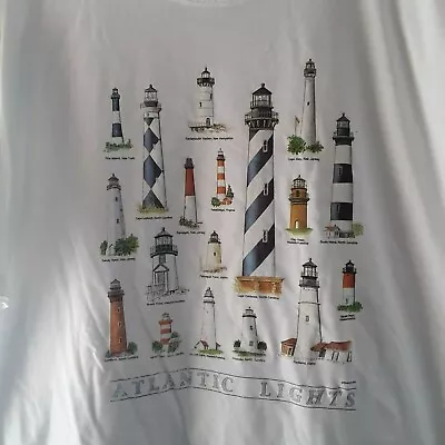 Light Houses Various Atlantic   Graphic Shirts Short Sleve   Sizes   XL • $8