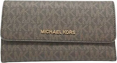 Michael Kors Women Lady PVC Or Leather Trifold Clutch Credit Card Holder Wallet  • $66