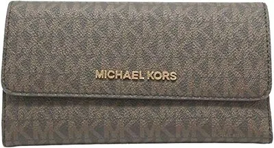 Michael Kors Women Lady PVC Or Leather Trifold Clutch Credit Card Holder Wallet • $73.24