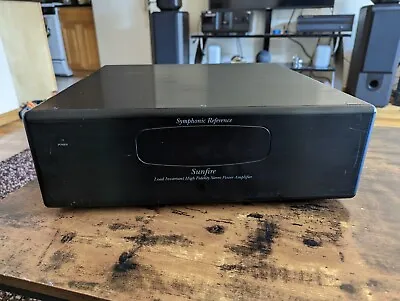 Sunfire Symphonic Reference Stereo Power Amplifier • $725