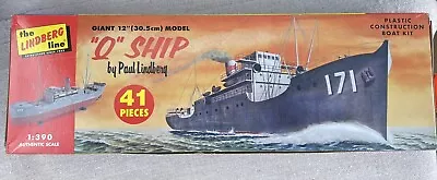 The Lindberg Line 'Q' Ship 1:390 Scale Plastic Model Kit - WWI U-Boat Killer • $53.99