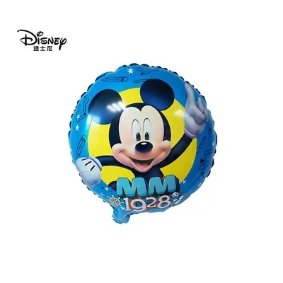 1pc Disney Mickey MM Foil Balloon Birthday Party Theme Decoration Accessories • $5.99