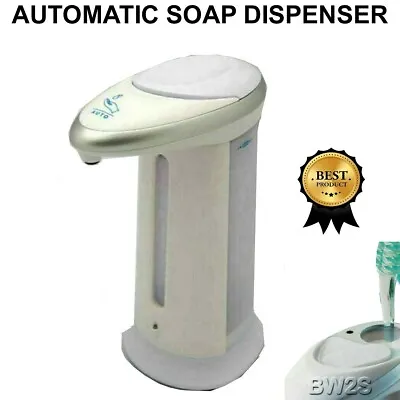 £9.89 • Buy Automatic Soap Dispenser Sensor Hands Free Ir Touch Less Sanitiser Liquid Gel