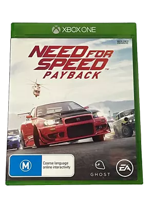 Need For Speed Payback Microsoft Xbox One • $19.90