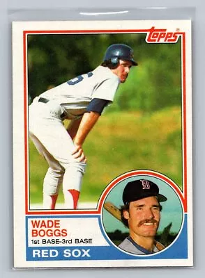 1983 Topps #498 Wade Boggs RC • $1.25