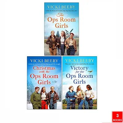 £16.99 • Buy Vicki Beeby Collection 3 Books Set Ops Room Girls, Christmas With Ops Room NEW