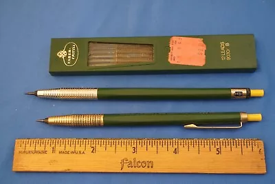 2 Vintage Faber-Castell Locktite 9800SG & 9805SG Drafting Pencils Germany • $19.99