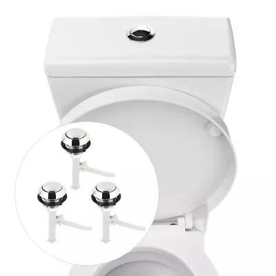 Universal Toilet Flush Valve And Water Tank Button Kit • £7.55