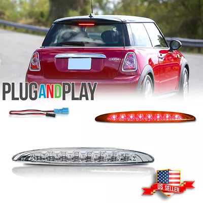 Red LED Rear 3rd Third Brake Light For 2002-2006 Mini Cooper R50 R53 Clear Lens • $19.99