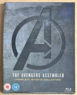 Marvel Avengers: 1-4 Complete Collection (Blu-ray) New Sealed Damaged 2) • £13.99