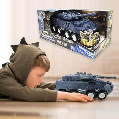Army Simulation Military Tank Educational Play Set Pretend Playset Kids Game • £13.98