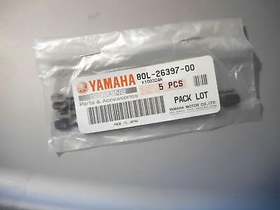 NOS Yamaha PW50 XJ600 VMX1700 FJR1300 OEM Band QTY5 80L-26397-00 • $6.99