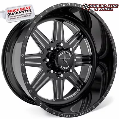 American Force G55 Tempo SS Black 24 X12 Wheel Rim 8 Lug (ONE Wheel) • $1210.30