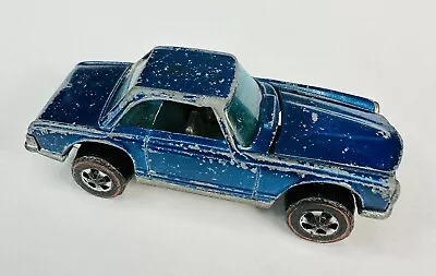 Hot Wheels Redline 1969 Mercedes Benz 280SL HK Blue • $28