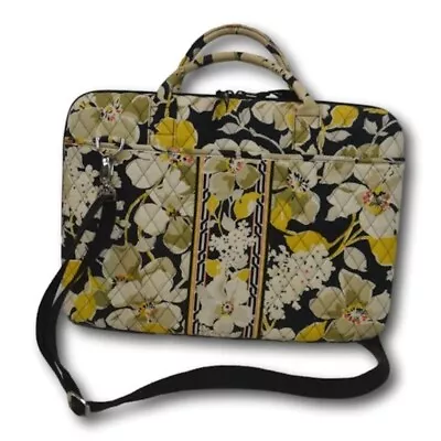 VERA BRADLEY Dogwood Floral Hardshell Padded Laptop Case W Strap • $30.15