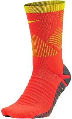 Nike A6046 Orange/Pink 1-Pk Strike Mercurial Soccer Crew Socks Unisex Size 3 • $27.20
