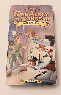 Disneys Sing Along Songs - Peter Pan: You Can Fly (VHS 1993) • $6