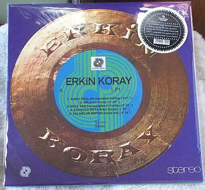 $34.95 • Buy ERKIN KORAY - ELEKTRONIK TURKULER 74 TURKISH RHYTHMS W/ ELEC GTR ROCK RIFFS LP
