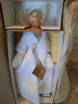 Franklin Mint Heirloom Marilyn Monroe All About Eve 19  Porcelain Doll New • $120