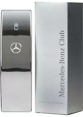 MERCEDES-BENZ CLUB EAU DE TOILETTE SPRAY MEN 3.4 Oz / 100 Ml BRAND NEW IN BOX!!! • $42.99