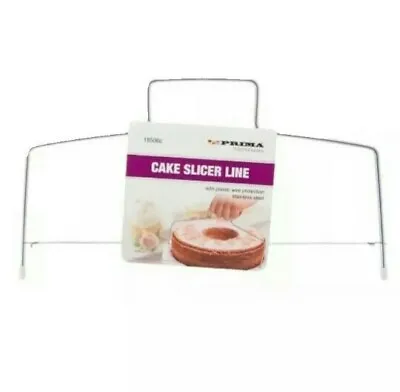 £3.49 • Buy Cake Cutter Slicer Line Bread Wire Cutting Levelled Decorator Baking Tool Gadget