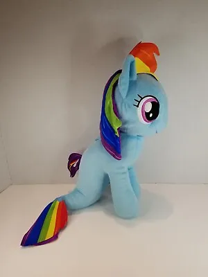 Hasbro My Little Pony Rainbow Dash Mermaid 12 Inch Plush Stuffed Animal Toy Gift • $14.99