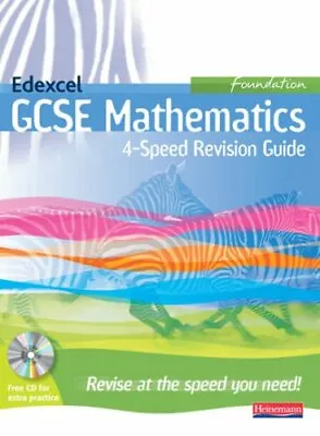 4 Speed Revision For Edexcel GCSE Maths Linear Foundation (Edexcel GCSE Mathema • £2.51