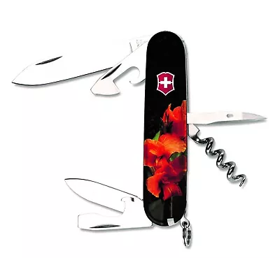 Victorinox Swiss Army Knife Spartan - Limited Edition - 91 Mm Cannas Flowers  • $34.50