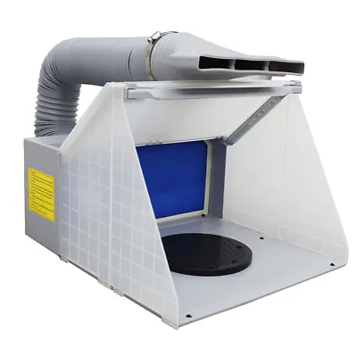 Portable Airbrush Paint Spray Booth Kit Model Spray Painting Color Spray Box • $151.05