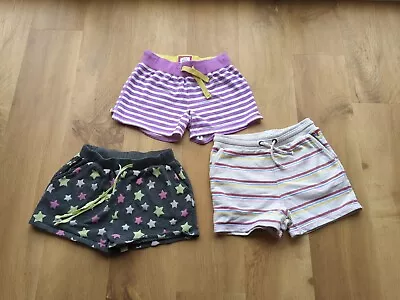 Three Pairs Of Girls Shorts Mini Boden Fat Face John Lewis Age 11-12 Years • £2.99