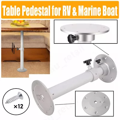 Table Pedestal Telescopic Furniture Leg For RV Caravan Motorhome Marine Boat • $104.45