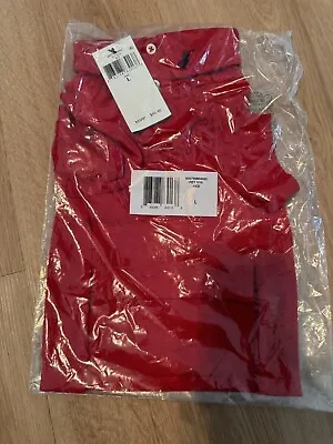 Ralph Lauren Dog Polo Shirt Size L NWT Red • $24