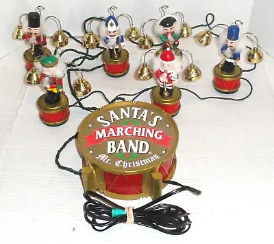 Mr. Christmas Santa's Marching Band 6 Musical Nutcrackers 1 FIGURE DAMAGED READ • $50.99