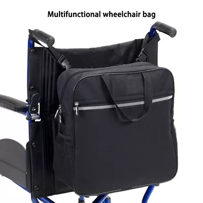 Wheelchair Bag Shopping Mobility Storage Holdall Handle Walker Frame Storage Bag • $25.99