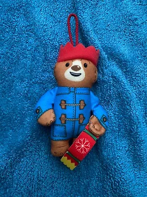 Paddington Bear Small Christmas Teddy McDonald’s Toy • £1.99