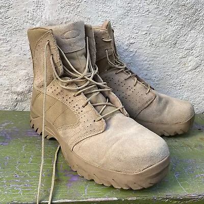 $100 • Buy Oakley Men's 12 Elite Special Forces Standard Issue Military Boots Coyote Suede