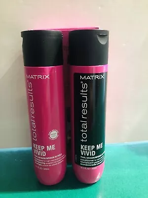 MATRIX TOTAL RESULTS KEEP ME VIVID SHAMPOO & CONDITIONER 10.1 Oz • $30