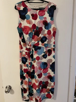 $55 • Buy Phase Eight Colourful Work Dress 16