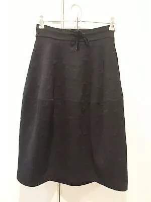 H'S CABINET Korean Designer Gorgeous Wool Blend Textured Cocoon Skirt AsNew Warm • $30