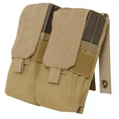 MOLLE Double Double M4 Mag Pouch Coyote • $10.95