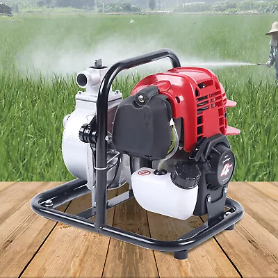 1  4 Stroke Gas Powered Water Pump High Pressure Irrigation Water Pump Transfer • $129.20