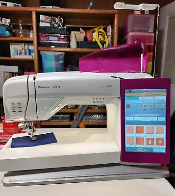 Husqvarna Viking Epic 980Q Sewing And Quilting Machine  With Extra Accessories • $2500