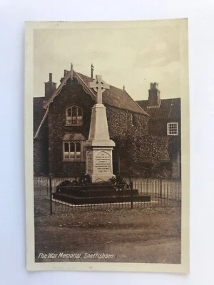 £9.83 • Buy War Memorial Snettisham. Postcard. 